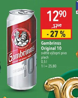 Gambrinus Original 10