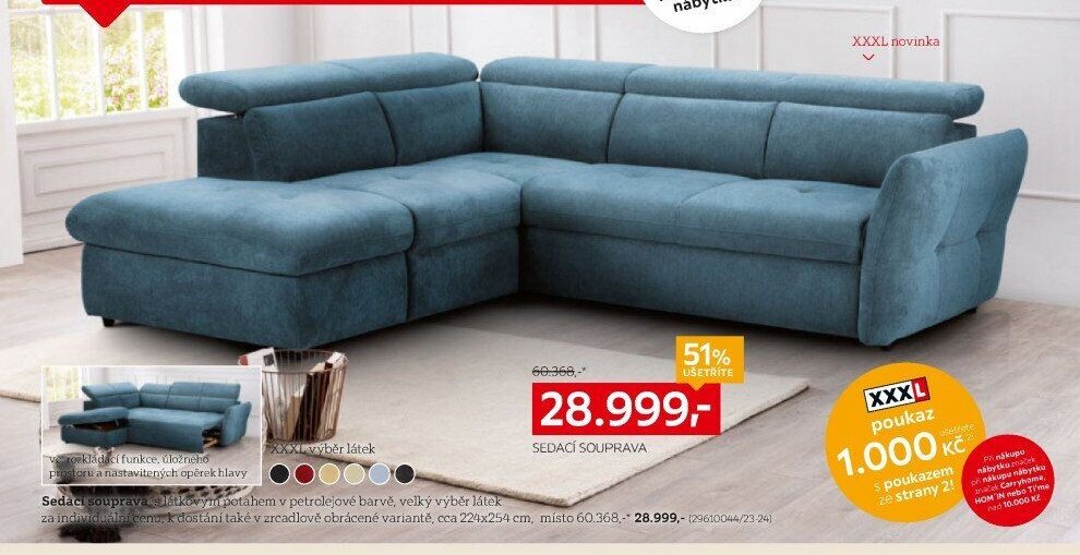 Sedací souprava - XXXLutz akcniletaky.com