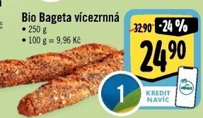 Bageta vícezrnná bio