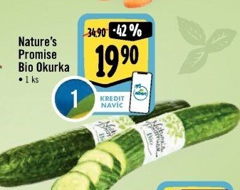 Okurka hadovka bio Nature'