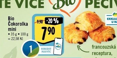 Rolka čokoládová bio