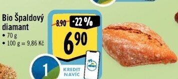 Špaldové pečivo bio