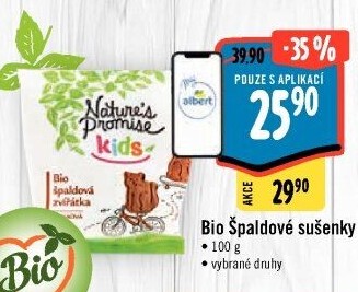 Špaldové sušenky dětské Kids bio Nature'