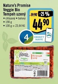 Tempeh uzený bio Veggie Nature'