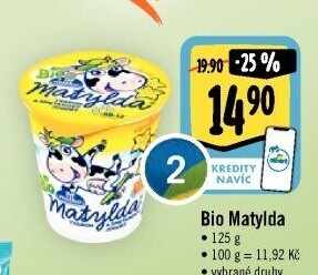 Tvaroh s jogurtem bio Matylda Milko