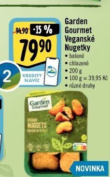 Veganské nugetky Garden Gourmet