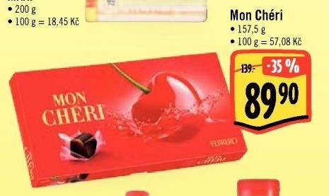 Bonboniéra Mon Cheri Ferrero