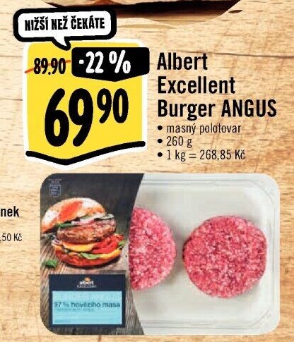 Burger Angus Albert Excellent