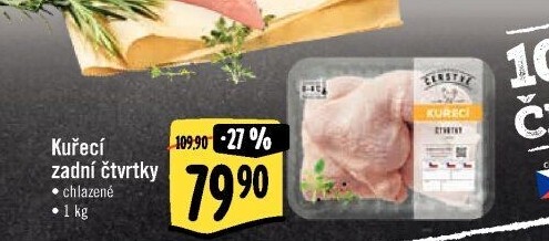 Kuřecí čtvrtky Albert