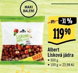 Lískové ořechy Albert