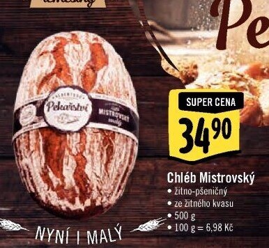 Mistrovský chléb Albert