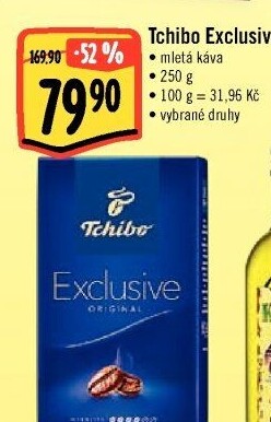 Mletá káva Tchibo Exclusive