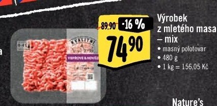 Mleté maso mix Albert