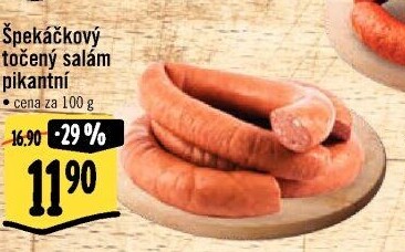 Salám špekáčkový pikantní točený