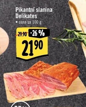 Slanina pikantní delikates