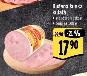 Šunka dušená kulatá standard Krásno