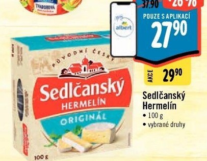 Sýr Hermelín Sedlčanský