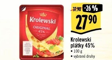 Sýr Krolewski 45% Milkpol