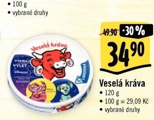 Sýr tavený Veselá kráva