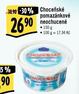 Tradiční pomazánkové Choceňské