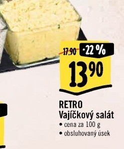Vajíčkový salát Albert Retro