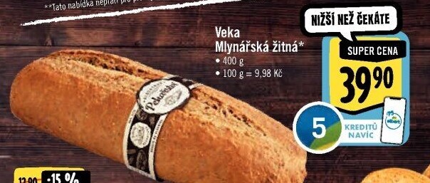 Veka Mlynářská žitná Albert