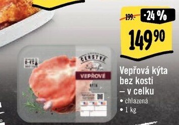 Vepřová kýta bez kosti Albert