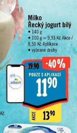 Milko Řecký jogurt bílý