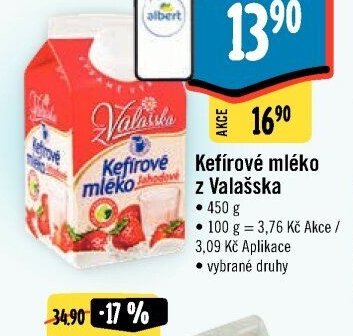 Kefírové mléko z Valašska
