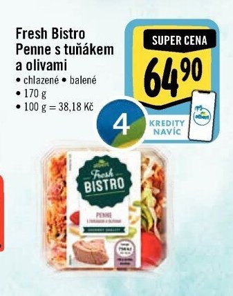 Fresh Bistro Penne s tuňákem a olivami