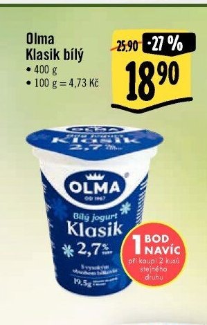 Olma Klasik bílý
