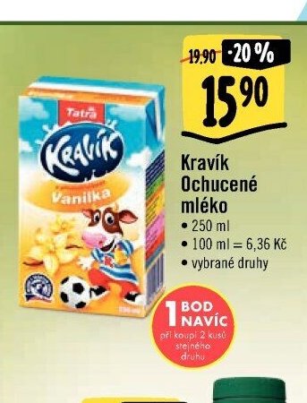 Kravík Ochucené mléko