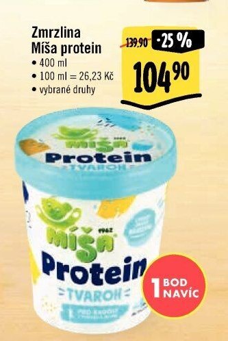 Zmrzlina Míša protein