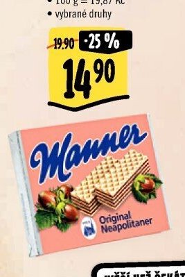Manner Oplatky