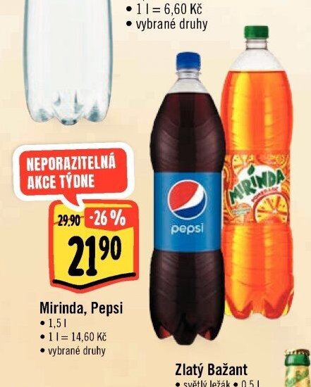 Mirinda, Pepsi