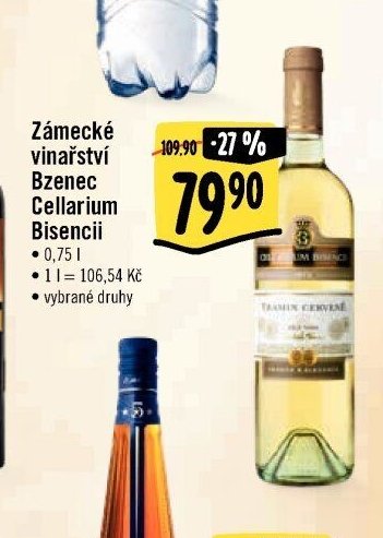 Zámecké vinařství Bzenec Cellarium Bisencii