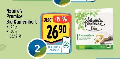 Nature’s Promise Bio Camembert