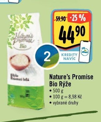 Nature’s Promise Bio Rýže
