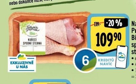 Nature’s Promise Bio Kuřecí spodní stehna