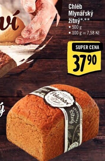 Chléb Mlynářský žitný Albert