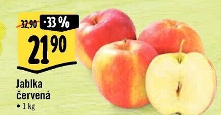 Jablka červená