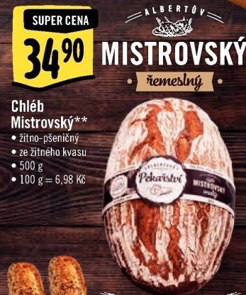 Mistrovský chléb Albert