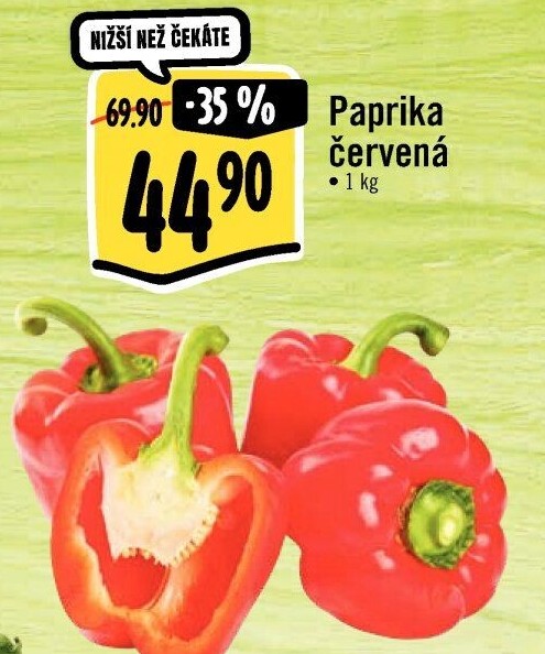 Paprika červená