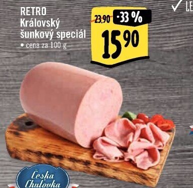 Salám šunkový královský speciál Albert Retro