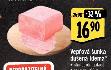 Šunka vepřová dušená standard Idema