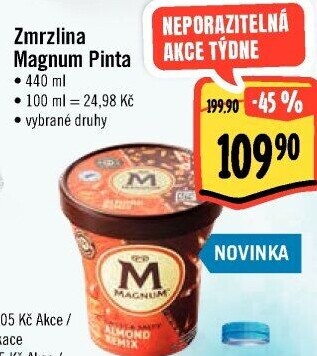 Zmrzlina v kelímku Magnum Algida