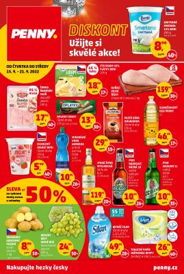 akční leták Penny Market 15.9.2022-21.9.2022