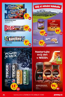 akční leták Penny Market 15.9.2022-21.9.2022