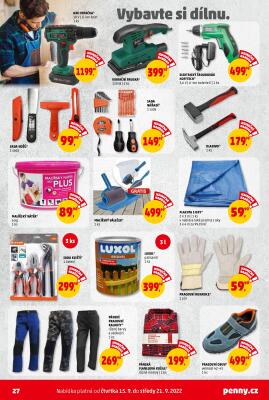 akční leták Penny Market 15.9.2022-21.9.2022