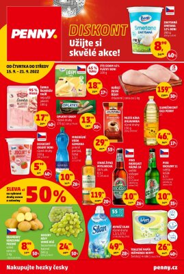akční leták Penny Market 15.9.2022-21.9.2022